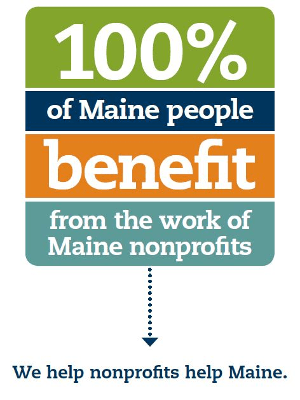 ​​100% of Maine people benefit from the work of Maine nonprofits